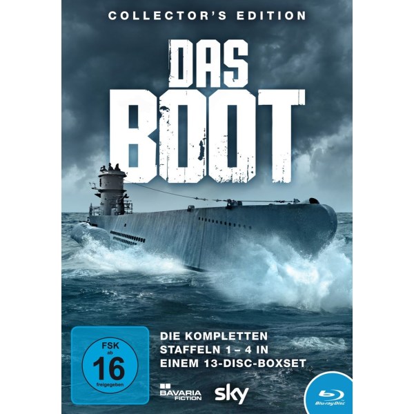 Das Boot Staffel 1-4 (Collectors Edition) (Blu-ray) - WVG Medien  - (Blu-ray Video / Drama)