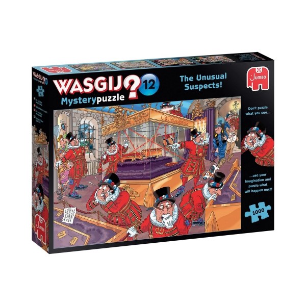 Jumbo - Puzzle 1000 Wasgij Mystery The Unusual Suspects