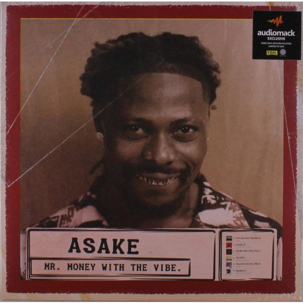 Asake: Mr. Money With The Vibe (Limited Edition) (Bone w/ Red Splatter Vinyl)