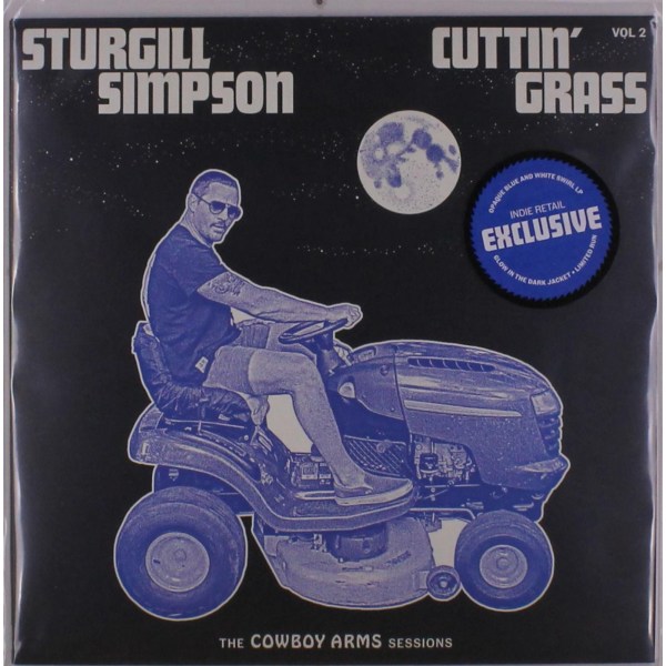 Sturgill Simpson: Cuttin Grass Vol. 2 (Cowboy Arms Sessions) (Limited Edition) (Opaque Blue & White Swirl Vinyl)