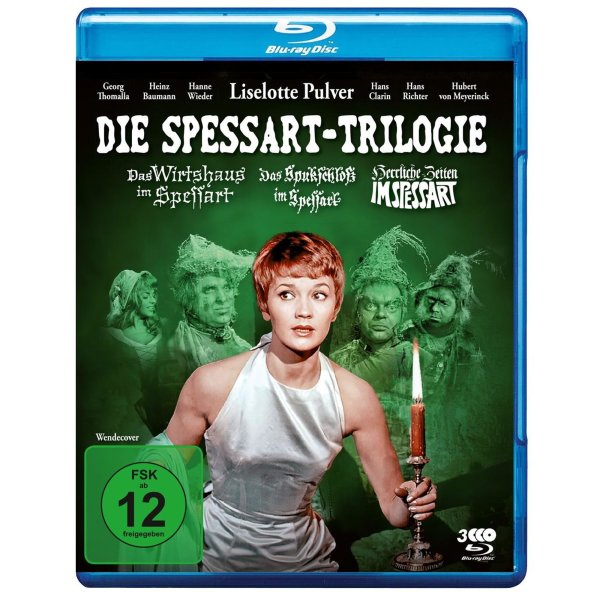 Die Spessart-Trilogie: Alle 3 Spessart Komödien mit Liselotte Pulver (Blu-ray) - Fernsehjuwelen GmbH  - (Blu-ray Video / Komödie)