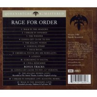 Queensrÿche: Rage For Order