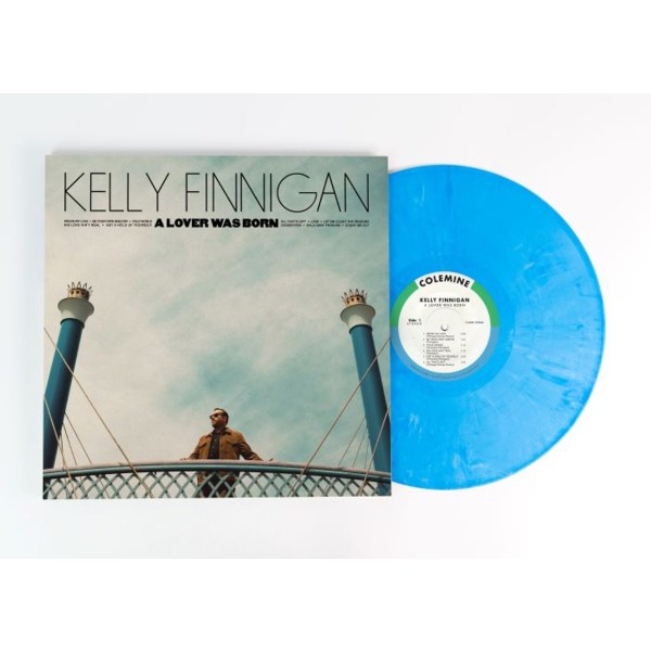 Kelly Finnigan: A Lover Was Born (Limited Indie Edition) (Cyan Blue Vinyl)