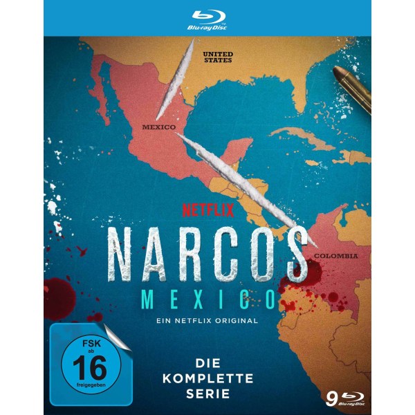 Narcos: Mexico (Komplette Serie) (Blu-ray) - WVG Medien  - (Blu-ray Video / Serie)