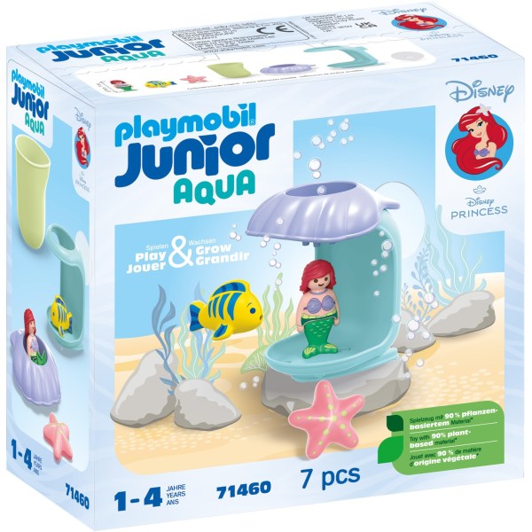 71460 Junior Aqua & Disney: Arielles Muscheldusche - Playmobil 71460 - (Spielzeug / Konstruktionsspielzeug)