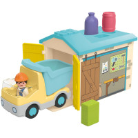 71686 Junior: LKW mit Sortiergarage - Playmobil 71686 -...