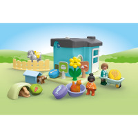 71690 Junior: Tierpension mit Futterspender - Playmobil 71690 - (Spielzeug / Konstruktionsspielzeug)