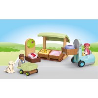 71691 Junior: Bio-Marktstand & Gabelstapler - Playmobil 71691 - (Spielzeug / Konstruktionsspielzeug)