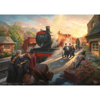 Thomas Kinkade Studios: Wizarding World Harry Potter Hogwarts Express (1000 Teile)