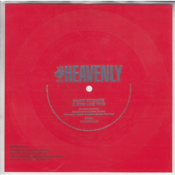 Saint Etienne: A Kiss Like This (Flexidisc) (Red)