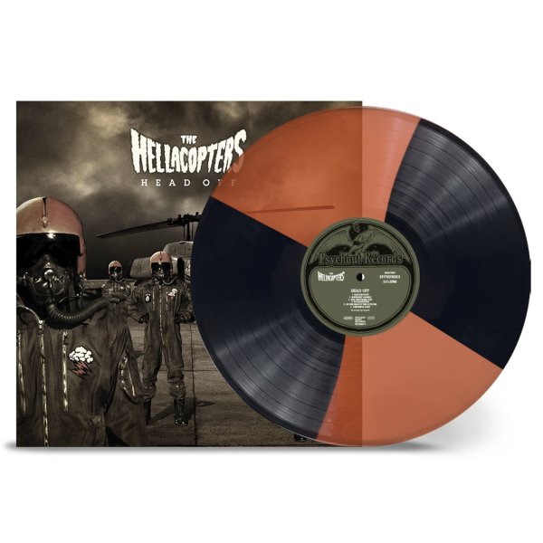 The Hellacopters: Head Off (Transparent Orange / Black Rotor Vinyl)