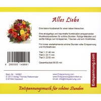 Various: Alles Liebe - Entspannungsmusik für schöne Stunden