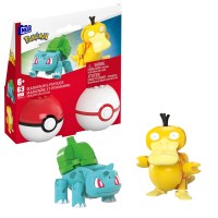 MEGA Pokémon Poké Ball - Bulbasaur und Psyduck