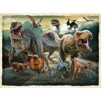 Jurassic World Childrens Jigsaw Puzzle XXL Life Finds A...