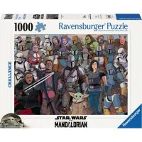 Puzzle Challenge Star Wars Mandalorian (1000 Teile)