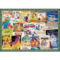 Puzzle Disney Vintage Movie Poster (1000 Teile)