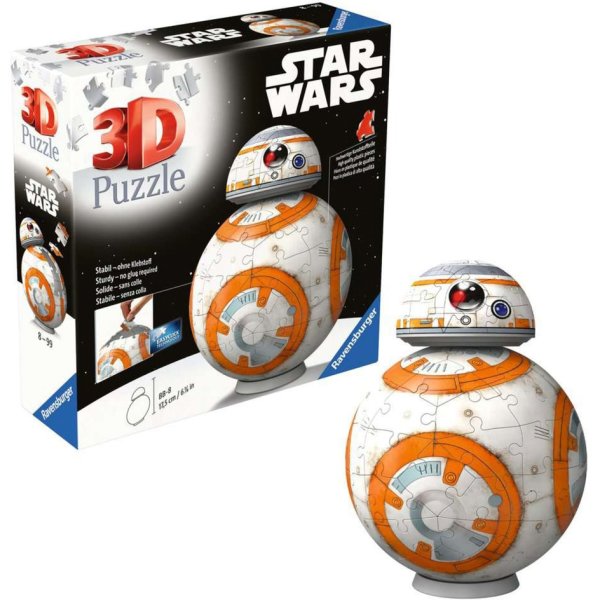 3D Puzzleball Star Wars BB-8 (99 Teile) - Ravensburger 11578 - (Spielzeug / Puzzle)