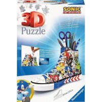 Sonic - The Hedgehog 3D Puzzle Sneaker (108 pieces)