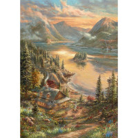 Thomas Kinkade Studios: Pracht am Seeufer (500 Teile)