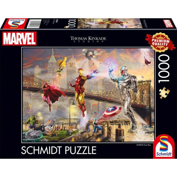 Thomas Kinkade Studios: Marvel - Iron Man (1000 Teile)