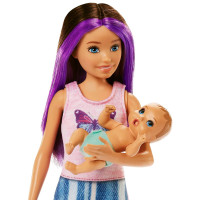 Barbie Skipper Babysitters Inc. Sleepy Baby Skipper