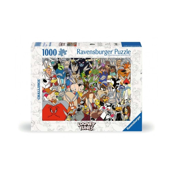 Ravensburger - Puzzle 1000 Looney Tunes Challenge