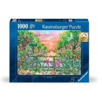 Ravensburger - Puzzle 1000 Dreamy Bicycles In Amsterdam