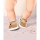 Baby Annabell® Schuhe Gold + Einlegesohlen