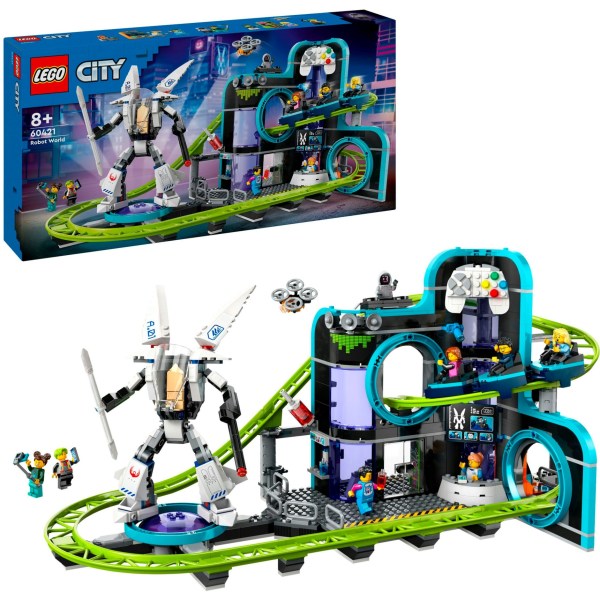 60421 City Achterbahn mit Roboter-Mech