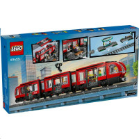 60423 City Straßenbahn mit Haltestelle - LEGO 60423 - (Spielzeug / Konstruktionsspielzeug)