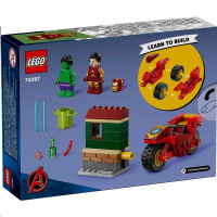 76287 Marvel Super Heroes Iron Man mit Bike und der Hulk - LEGO 76287 - (Spielzeug / Konstruktionsspielzeug)