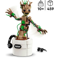 76297 Marvel Super Heroes Tanzender Groot - LEGO 76297 - (Spielzeug / Konstruktionsspielzeug)