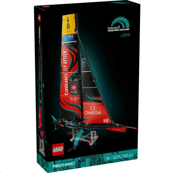 42174 Technic Emirates Team New Zealand AC75 Rennjacht - LEGO 42174 - (Spielzeug / Konstruktionsspielzeug)