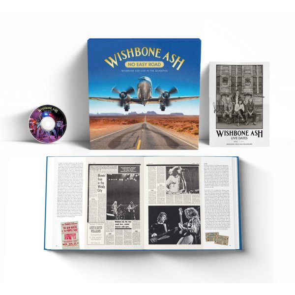 Wishbone Ash: No Easy Road: Wishbone Ash Live In The Seventies (CD + Coffee Table Book)