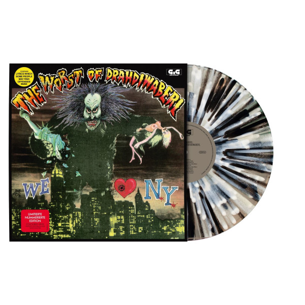 Drahdiwaberl: The Worst Of Drahdiwaberl (Limited Numbered Edition) (Natural w/ Black & White Splatter Vinyl)