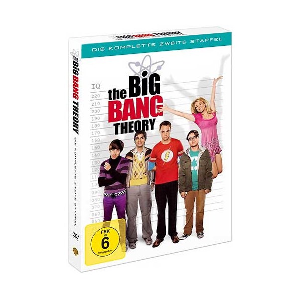 Big Bang Theory - Staffel #2 (DVD) 4DVDs Min: 486/DD2.0/WS - WARNER HOME 1000167464 - (DVD Video / Komödie)