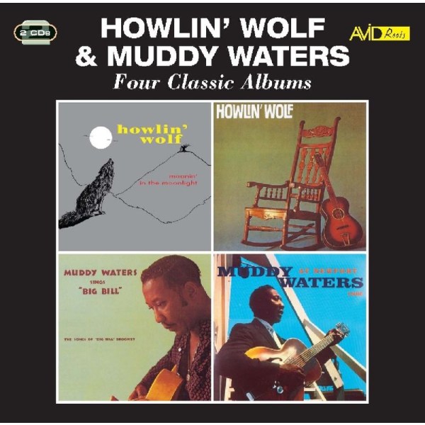 Howlin Wolf & Muddy Waters: 4 Classic Albums