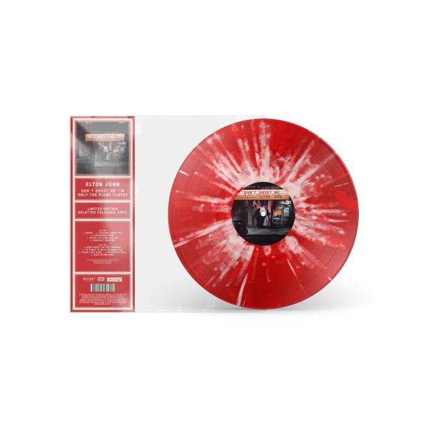 Elton John: Dont Shoot Me Im Only The Piano Player (2017 remastered) (Limited Edition) (Red & White Splatter Vinyl)