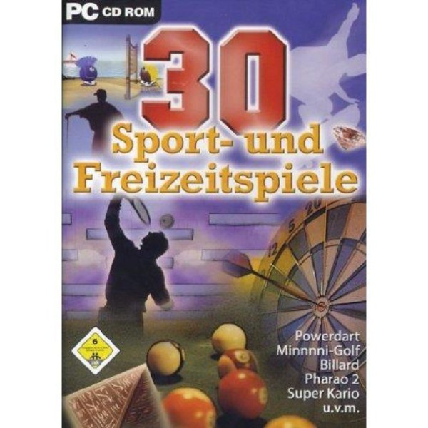 30 Sport- und Freizeitspiele - Markenlos  - (PC Spiele / Sportspiel)