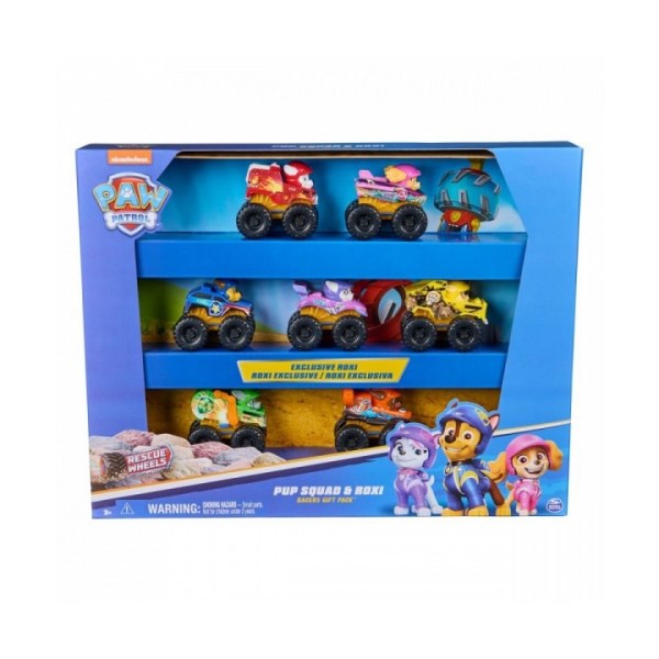 Spin Master - Paw Patrol Rescue Wheels Pup Squad And Roxi