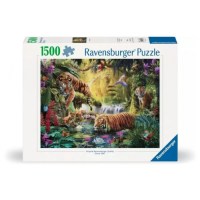 Ravensburger - Puzzle 1500 Tranquil Tigers