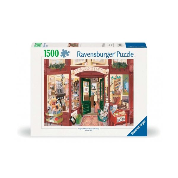 Ravensburger Puzzle 1500 Wordsmith s Bookshop