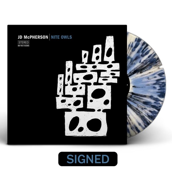 JD McPherson: Nite Owls (Indie Exclusive Edition) (Night Owl Splatter Vinyl) (signed)