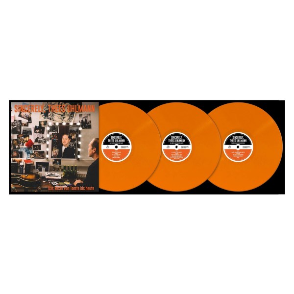 Thees Uhlmann (Tomte): Sincerely, Thees Uhlmann! Das Beste von Tomte bis heute (Orange Vinyl)