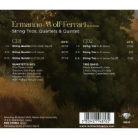 Ermanno Wolf-Ferrari (1876-1948): Streichtrios,Streichquartette,Streichquintett