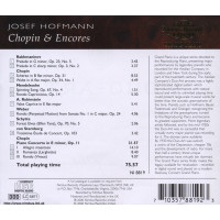 Various: Josef Hofmann - Chopin & Encores