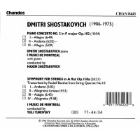 Dmitri Schostakowitsch (1906-1975): Symphonie für Streicher op.118a