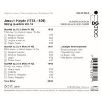 Joseph Haydn (1732-1809): Streichquartette Vol.18