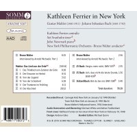 Kathleen Ferrier in New York