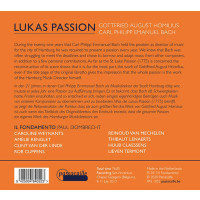 Gottfried August Homilius (1714-1785): Lukas-Passion (1775)